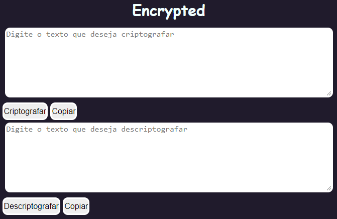 criptografar pagina