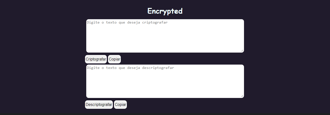 criptografar pagina